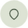 A simple circular icon with a small white location pin inside.